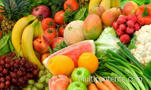 rau và trái cây cho chế độ ăn uống lành mạnh | Multicontents