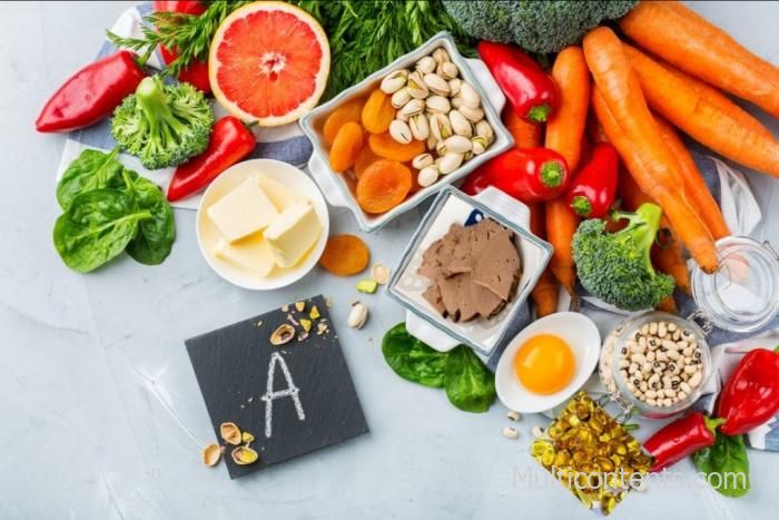 Thực phẩm giàu vitamin A | Multicontents