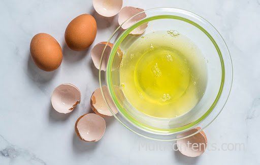 Lòng trắng trứng - thực phẩm giàu collagen | multicontents