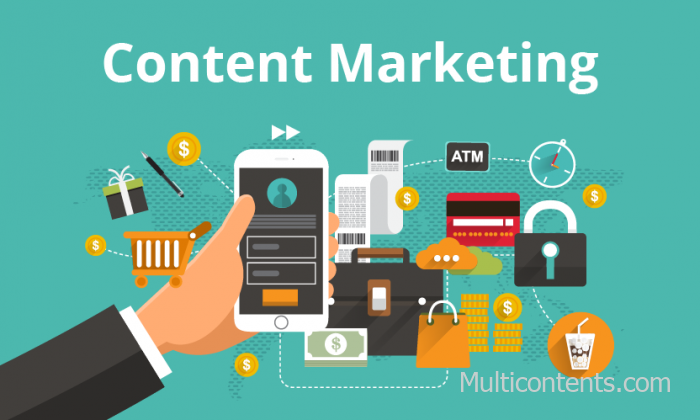 content marketing - multicontents